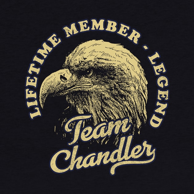 Chandler Name - Lifetime Member Legend - Eagle by Stacy Peters Art